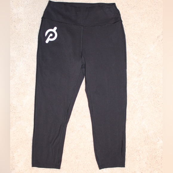 Peloton Pants - Peloton Calf Length Leggings Women's Size L Black